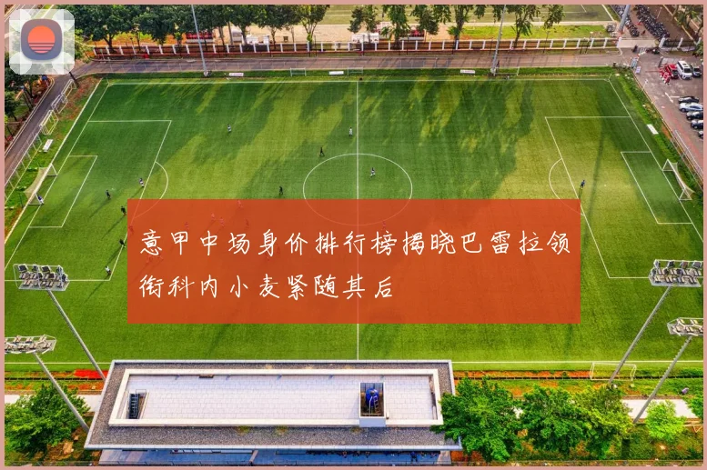 意甲中场身价排行榜揭晓巴雷拉领衔科内小麦紧随其后